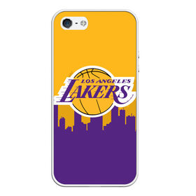 Чехол для iPhone 5/5S матовый с принтом LOS ANGELES LAKERS в городе Новоалтайск, Силикон | Область печати: задняя сторона чехла, без боковых панелей | Тематика изображения на принте: 24 lakers | kobe bryant | lakers | los angeles lakers | баскетбол. | коби брайант | лос анджелес лейкерс | лосанджелес лейкерс