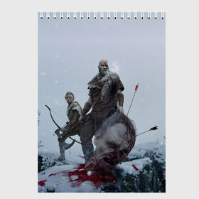 Скетчбук с принтом God of War в городе Новоалтайск, 100% бумага
 | 48 листов, плотность листов — 100 г/м2, плотность картонной обложки — 250 г/м2. Листы скреплены сверху удобной пружинной спиралью | armor | atreus | axe | cory barlog | god of war | kratos | loki | nextgen | playstation 5 | ps5 | santa monica studiogames | атрей | бог войны | броня | игры | кори барлог | кратос | локи | некстген | плейстейшен 5 | пс5 | рагнарек | рыцарь | топор