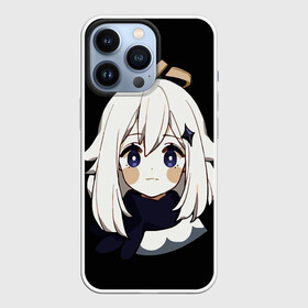 Чехол для iPhone 13 Pro с принтом Genshin Impact Paimon в городе Новоалтайск,  |  | Тематика изображения на принте: amber | anime | genshin impact | girl | jean | lisa | paimon | zelda | аниме | геншен импакт | геншин импакт | геншин эмпакт | девушка | лиза | паймон | пеймон | тян | эмбер | эмбир