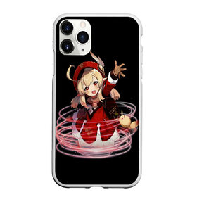Чехол для iPhone 11 Pro матовый с принтом Genshin Impact Klee в городе Новоалтайск, Силикон |  | Тематика изображения на принте: amber | anime | genshin impact | girl | jean | klee | lisa | paimon | zelda | аниме | геншен импакт | геншин импакт | геншин эмпакт | девушка | кли | лиза | паймон | пеймон | тян | эмбер | эмбир
