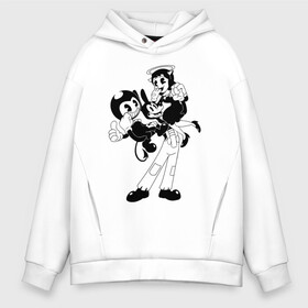 Мужское худи Oversize хлопок с принтом Bendy And The Ink Machine в городе Новоалтайск, френч-терри — 70% хлопок, 30% полиэстер. Мягкий теплый начес внутри —100% хлопок | боковые карманы, эластичные манжеты и нижняя кромка, капюшон на магнитной кнопке | bendy | bendy and the ink machine | бенди | бени | бенни | бэнди | детская | детям | игра | капли | компьютерная игра | краска | машина | подтеки | ужастик | чернила | чернильная
