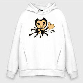 Мужское худи Oversize хлопок с принтом Bendy And The Ink Machine в городе Новоалтайск, френч-терри — 70% хлопок, 30% полиэстер. Мягкий теплый начес внутри —100% хлопок | боковые карманы, эластичные манжеты и нижняя кромка, капюшон на магнитной кнопке | bendy | bendy and the ink machine | бенди | бени | бенни | бэнди | детская | детям | игра | капли | компьютерная игра | краска | машина | подтеки | ужастик | чернила | чернильная
