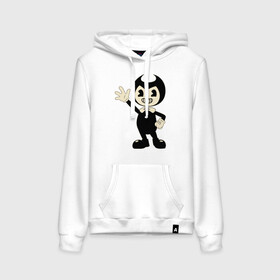 Женская толстовка хлопок с принтом Bendy And The Ink Machine в городе Новоалтайск, френч-терри, мягкий теплый начес внутри (100% хлопок) | карман-кенгуру, эластичные манжеты и нижняя кромка, капюшон с подкладом и шнурком | bendy | bendy and the ink machine | бенди | бени | бенни | бэнди | детская | детям | игра | капли | компьютерная игра | краска | машина | подтеки | ужастик | чернила | чернильная