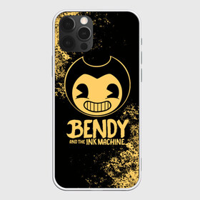 Чехол для iPhone 12 Pro Max с принтом Bendy And The Ink Machine в городе Новоалтайск, Силикон |  | bendy | bendy and the ink machine | бенди | бени | бенни | бэнди | детская | детям | игра | капли | компьютерная игра | краска | машина | подтеки | ужастик | чернила | чернильная