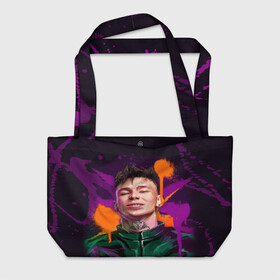 Пляжная сумка 3D с принтом Niletto в городе Новоалтайск, 100% полиэстер | застегивается на металлическую кнопку; внутренний карман застегивается на молнию. Стенки укреплены специальным мягким материалом, чтобы защитить содержимое от несильных ударов
 | niletto | краш | любимка niletto | нилето