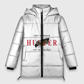 Женская зимняя куртка 3D Hunter: в городе Новоалтайск, верх — 100% полиэстер; подкладка — 100% полиэстер; утеплитель — 100% полиэстер | длина ниже бедра, силуэт Оверсайз. Есть воротник-стойка, отстегивающийся капюшон и ветрозащитная планка.
Боковые карманы с листочкой на кнопках и внутренний карман на молнии | hunter | будь сильнее | будь храбрым | охотник | тигр | хищник