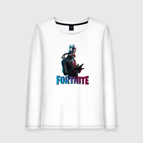 Женский лонгслив хлопок с принтом Fortnite в городе Новоалтайск, 100% хлопок |  | fortnite | fortnite2 | marshmello | дэдпул | игра | лама | майя | маршмеллоу | мидас | мистер мяускул | остров | призрак | совершенно секретно | тень | фортнайт | черная дыра
