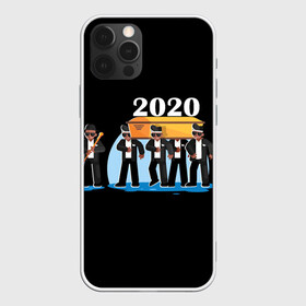 Чехол для iPhone 12 Pro Max с принтом 2020 не спасти в городе Новоалтайск, Силикон |  | Тематика изображения на принте: 2020 год мем | dancing coffin | tony igy astronomia tony igy | мем про 2020 год | мультяшные персонажи | популярный мем | смешной арт | черные гробовщики
