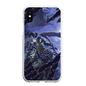 Чехол для iPhone XS Max матовый с принтом Darksiders 2 в городе Новоалтайск, Силикон | Область печати: задняя сторона чехла, без боковых панелей | darksiders 2 | апокалипсиса | всадника | игра | слешер
