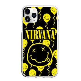 Чехол для iPhone 11 Pro Max матовый с принтом NIRVANA в городе Новоалтайск, Силикон |  | nirvana | nirvana smells like | rock | teen spirit | курт кобейн | нирвана | песни | рок.