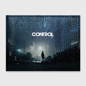 Обложка для студенческого билета с принтом Control   Контрол в городе Новоалтайск, натуральная кожа | Размер: 11*8 см; Печать на всей внешней стороне | control | game | remedy | игры | контрол | ремеди