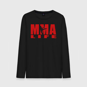 Мужской лонгслив хлопок с принтом MMA в городе Новоалтайск, 100% хлопок |  | arts | fights | martial | mixed | mma | no rules | sports | wrestling | без правил | боевые | бои | борьба | единоборства | искусства | смешанные | спорт