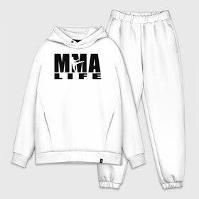 Мужской костюм хлопок OVERSIZE с принтом MMA в городе Новоалтайск,  |  | arts | fights | martial | mixed | mma | no rules | sports | wrestling | без правил | боевые | бои | борьба | единоборства | искусства | смешанные | спорт