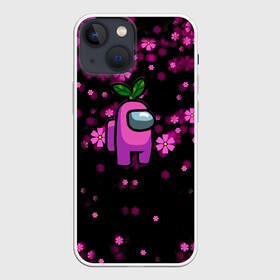 Чехол для iPhone 13 mini с принтом Among Us в городе Новоалтайск,  |  | among us | impostor | space mafia | sus.puffballs united | амонг ас | девочке | игра | импостор | инопланетяне | инопланетянин | маска | розовая | сас | эмонг ас