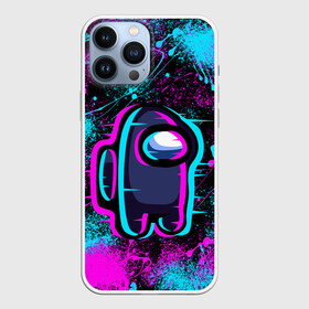 Чехол для iPhone 13 Pro Max с принтом NEON AMONG US | НЕОН АМОНГ АС в городе Новоалтайск,  |  | Тематика изображения на принте: among us | impostor | neon | not me | there is 1 impostor | there is impostor among us | амонг ас | предатель | разноцветные космонавты