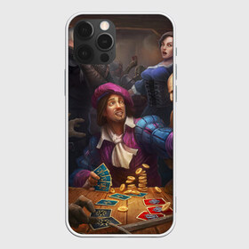Чехол для iPhone 12 Pro Max с принтом Лютик играет в гвинт в городе Новоалтайск, Силикон |  | Тематика изображения на принте: blood and wine | cd project red | dandelion | dettlaf | games | geralt | gwent | hearts of stone | letho | master mirror | the witcher | wild hunt | ведьмак | гвинт | геральт | господин зеркало | детлафф | дикая охота | игры | йеннифер | каменные сердца |