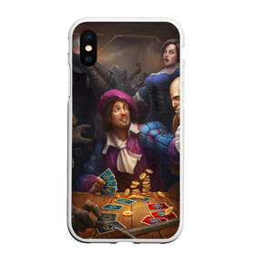 Чехол для iPhone XS Max матовый с принтом Лютик играет в гвинт в городе Новоалтайск, Силикон | Область печати: задняя сторона чехла, без боковых панелей | Тематика изображения на принте: blood and wine | cd project red | dandelion | dettlaf | games | geralt | gwent | hearts of stone | letho | master mirror | the witcher | wild hunt | ведьмак | гвинт | геральт | господин зеркало | детлафф | дикая охота | игры | йеннифер | каменные сердца |