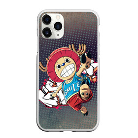 Чехол для iPhone 11 Pro Max матовый с принтом One Piece Тони Чоппер в городе Новоалтайск, Силикон |  | Тематика изображения на принте: 