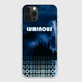 Чехол для iPhone 12 Pro Max с принтом LUMINOUS в городе Новоалтайск, Силикон |  | Тематика изображения на принте: неоновый принт | ночная атмосфера | ночное небо | ночной лес | темные облака | туман | фейерверк