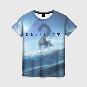Женская футболка 3D с принтом Destiny 2: Beyond Light. в городе Новоалтайск, 100% полиэфир ( синтетическое хлопкоподобное полотно) | прямой крой, круглый вырез горловины, длина до линии бедер | destiny 2: beyond light | esport | games | mmorpg | дестини 2 | игроки | игролюбители | игроманы | игры | киберспорт | сезон 