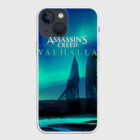 Чехол для iPhone 13 mini с принтом ASSASSINS CREED VALHALLA в городе Новоалтайск,  |  | eivor | valhalla | vikings | ассасин крид вальгала | ассасин крид вальхалла | ассассин крид | вальгалла | вальхалла | викинг | викинги | северное сияние | эйвор