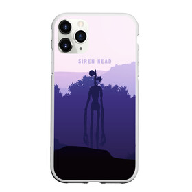 Чехол для iPhone 11 Pro матовый с принтом Siren Head в городе Новоалтайск, Силикон |  | siren head | игра | лес | монстр | персонаж | сирена | сиреноголовый | чудовище