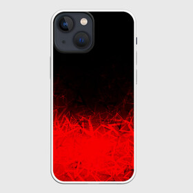 Чехол для iPhone 13 mini с принтом КРАСНО ЧЕРНЫЙ ГРАДИЕНТ в городе Новоалтайск,  |  | black | blood | fire | red | stars | градиент | звезды | красный | кровь | огонь | текстуры | узор | черный