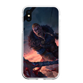 Чехол для iPhone XS Max матовый с принтом ASSASSINS CREED VALHALLA в городе Новоалтайск, Силикон | Область печати: задняя сторона чехла, без боковых панелей | eivor | valhalla | vikings | ассасин крид вальгала | ассасин крид вальхалла | ассассин крид | вальгалла | вальхалла | викинг | викинги | северное сияние | эйвор