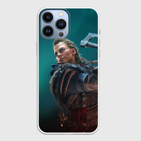 Чехол для iPhone 13 Pro Max с принтом ASSASSINS CREED VALHALLA в городе Новоалтайск,  |  | eivor | valhalla | vikings | ассасин крид вальгала | ассасин крид вальхалла | ассассин крид | вальгалла | вальхалла | викинг | викинги | северное сияние | эйвор