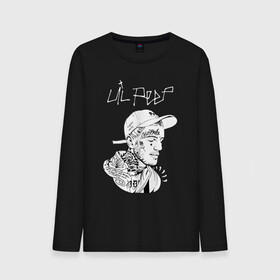 Мужской лонгслив хлопок с принтом LIL PEEP в городе Новоалтайск, 100% хлопок |  | Тематика изображения на принте: lil peep | rap. | легенда | лил пип | лил пип песни | лила пипа | музыка | реп
