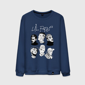 Мужской свитшот хлопок с принтом LIL PEEP в городе Новоалтайск, 100% хлопок |  | Тематика изображения на принте: lil peep | rap. | легенда | лил пип | лил пип песни | лила пипа | музыка | реп