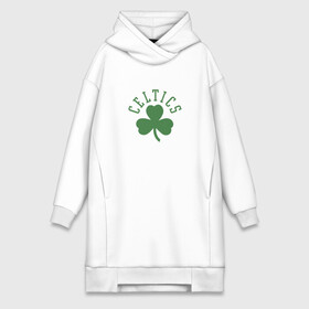 Платье-худи хлопок с принтом Boston Celtics в городе Новоалтайск,  |  | boston | boston celtics | celtics | nba | баскетбол | бостон | бостон селтикс | нба | селтикс