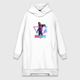 Платье-худи хлопок с принтом Фортнайт в городе Новоалтайск,  |  | fortnite | fortnite2 | marshmello | градиент | дым | дэдпул | игра | лама | майя | маршмеллоу | мидас | мистер мяускул | неон | остров | призрак | радуга | совершенно секретно | тень | фортнайт | черная дыра