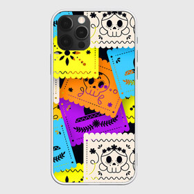 Чехол для iPhone 12 Pro Max с принтом Color pattern в городе Новоалтайск, Силикон |  | flower | hat | hipster | skull | узор | хипстер | цветок | череп | шляпа