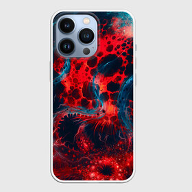 Чехол для iPhone 13 Pro с принтом Гигантский космический монстр в городе Новоалтайск,  |  | абстракция | арт | космос | монстр | огонь | планета | чудовище | щупальца