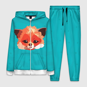 Женский костюм 3D с принтом Лисичка в городе Новоалтайск,  |  | fox | lisa | teal and orange | зверек | лиса | лисенок | лисичка | мода | стиль | тилэндоранж