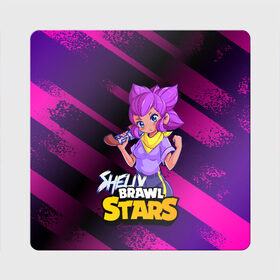Магнит виниловый Квадрат с принтом Brawl Stars Shelly в городе Новоалтайск, полимерный материал с магнитным слоем | размер 9*9 см, закругленные углы | Тематика изображения на принте: anime | brawl | brawl stars | brawlstars | brawl_stars | panny | shelly | аниме | бравл | бравлстарс | девочка | девушка | манга | шели | шелли | шэли | шэлли