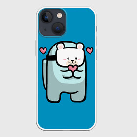 Чехол для iPhone 13 mini с принтом Nyan Cat (Among Us) в городе Новоалтайск,  |  | among | among us | cat | cats | crewmate | game | impistor | nyan | space | us | vote | выживший | игра | космос | кот | котейка | котэ | кошка | кэт | невиновный | нян | предатель | самозванец | сердечки | сердечко | сердца | сердце