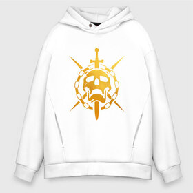 Мужское худи Oversize хлопок с принтом DESTINY 2 GOLD EDITION в городе Новоалтайск, френч-терри — 70% хлопок, 30% полиэстер. Мягкий теплый начес внутри —100% хлопок | боковые карманы, эластичные манжеты и нижняя кромка, капюшон на магнитной кнопке | bungie | destiny | destiny 2 | destiny 2: beyond light | дастани | дастани 2 | дестени | дэстэни | кейдж дестини | космос