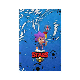 Обложка для паспорта матовая кожа с принтом BRAWL STARS SHELLY \ PSG. в городе Новоалтайск, натуральная матовая кожа | размер 19,3 х 13,7 см; прозрачные пластиковые крепления | Тематика изображения на принте: 8 bit | amber | brawl stars | crow | gale | leon | max | mecha | mecha crow | mr.p | psg | sally leon | shark | shelly | tara | virus 8 bit | werewolf leon | акула | амбер | берли | бравл старс | ворон | макс | оборотень | псж | шелли