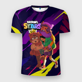 Мужская футболка 3D спортивная с принтом Brawl Stars  в городе Новоалтайск, 100% полиэстер с улучшенными характеристиками | приталенный силуэт, круглая горловина, широкие плечи, сужается к линии бедра | Тематика изображения на принте: anime | brawl | brawl stars | brawlstars | brawl_stars | panny | аниме | бравл | бравлстарс | девочка | девушка | манга