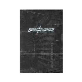 Обложка для паспорта матовая кожа с принтом Ghostrunner в городе Новоалтайск, натуральная матовая кожа | размер 19,3 х 13,7 см; прозрачные пластиковые крепления | action | cyber | cyberpunk | game | games | ghost runner | ghostrunner | ninja | гост ранер | гостраннер | игра | игры | кибер | ниндзя | призрачный беглец | экшен