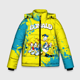 Зимняя куртка для мальчиков 3D с принтом Donald duck (Рыбалка) в городе Новоалтайск, ткань верха — 100% полиэстер; подклад — 100% полиэстер, утеплитель — 100% полиэстер | длина ниже бедра, удлиненная спинка, воротник стойка и отстегивающийся капюшон. Есть боковые карманы с листочкой на кнопках, утяжки по низу изделия и внутренний карман на молнии. 

Предусмотрены светоотражающий принт на спинке, радужный светоотражающий элемент на пуллере молнии и на резинке для утяжки | donald duck | walt disney | герой | мультфильмов | селезень | студии