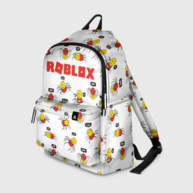 Рюкзак 3D с принтом ROBLOX в городе Новоалтайск, 100% полиэстер | лямки с регулируемой длиной, сверху петелька, чтобы рюкзак можно было повесить на вешалку. Основное отделение закрывается на молнию, как и внешний карман. Внутри два дополнительных кармана, один из которых закрывается на молнию. По бокам два дополнительных кармашка | Тематика изображения на принте: piggy | roblox | roblox games | roblox piggy | игра роблокс | пигги. | роблокс | роблокс пигги | робукс