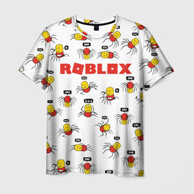 Мужская футболка 3D с принтом ROBLOX в городе Новоалтайск, 100% полиэфир | прямой крой, круглый вырез горловины, длина до линии бедер | piggy | roblox | roblox games | roblox piggy | игра роблокс | пигги. | роблокс | роблокс пигги | робукс