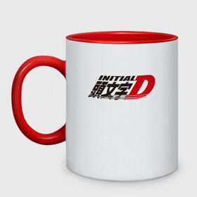 Кружка двухцветная с принтом Initial D Logo (Z) в городе Новоалтайск, керамика | объем — 330 мл, диаметр — 80 мм. Цветная ручка и кайма сверху, в некоторых цветах — вся внутренняя часть | initial | initial d | аниме | аниме дрифт | библии дрифта | бунта фудзивара | гонки | дрифт | инисяру | инисяру ди | кэисукэ такахаси | манга | рёсукэ такахаси | спортивное вождение | сюити сигэно