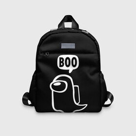 Детский рюкзак 3D с принтом BOO (Among Us) в городе Новоалтайск, 100% полиэстер | лямки с регулируемой длиной, сверху петелька, чтобы рюкзак можно было повесить на вешалку. Основное отделение закрывается на молнию, как и внешний карман. Внутри дополнительный карман. По бокам два дополнительных кармашка | among | among us | boo | crewmate | game | ghost | impistor | space | us | vote | бу | буу | выживший | игра | космос | невиновный | предатель | приведение | призрак | самозванец