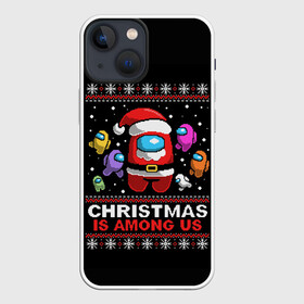 Чехол для iPhone 13 mini с принтом Among Us в городе Новоалтайск,  |  | 2021 | 21 | 2k21 | among | among us | christmas | crewmate | game | impistor | new | santa | snow | space | us | vote | year | выживший | год | дед | игра | клаус | космос | мороз | невиновный | новый | предатель | рождество | самозванец | сант