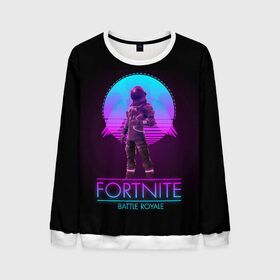 Мужской свитшот 3D с принтом Fortnite в городе Новоалтайск, 100% полиэстер с мягким внутренним слоем | круглый вырез горловины, мягкая резинка на манжетах и поясе, свободная посадка по фигуре | angel | art | costume | fortnite | game | helmet | man | wings | ангел | арт | игра | костюм | крылья | фортнайт | человек | шлем