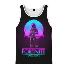 Мужская майка 3D с принтом Fortnite в городе Новоалтайск, 100% полиэстер | круглая горловина, приталенный силуэт, длина до линии бедра. Пройма и горловина окантованы тонкой бейкой | angel | art | costume | fortnite | game | helmet | man | wings | ангел | арт | игра | костюм | крылья | фортнайт | человек | шлем